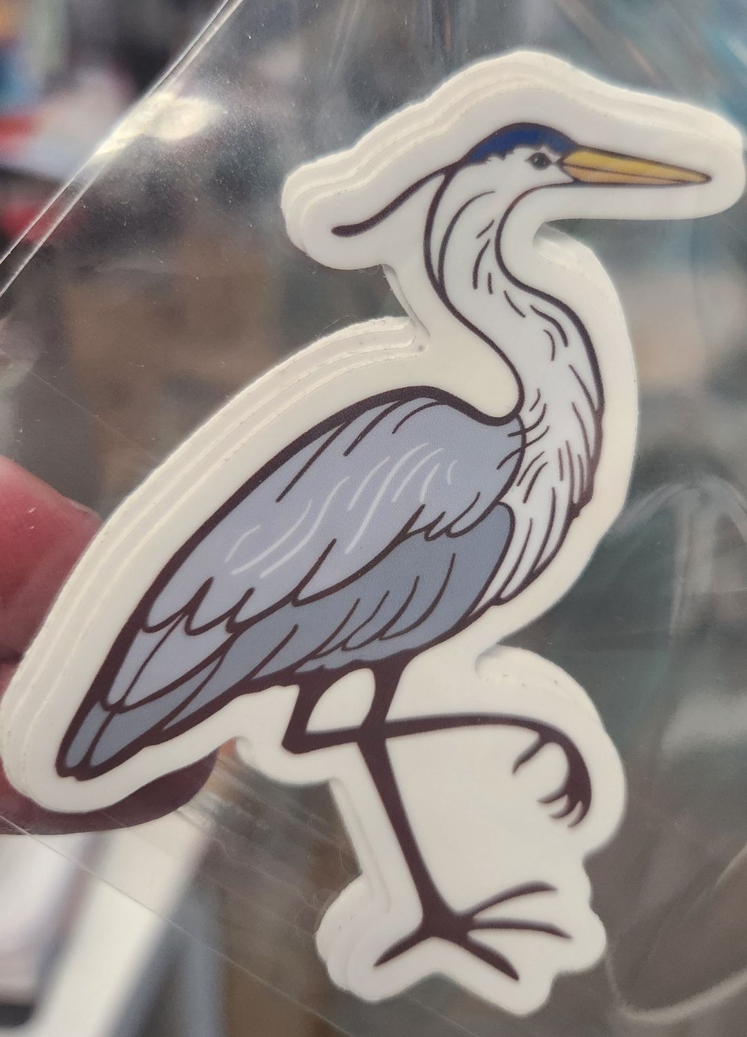 Great Blue Heron Sticker