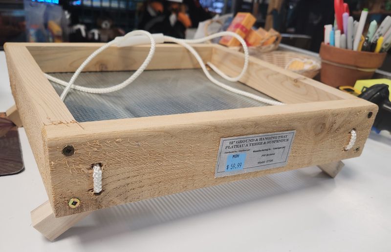 Ground and Hanging Tray