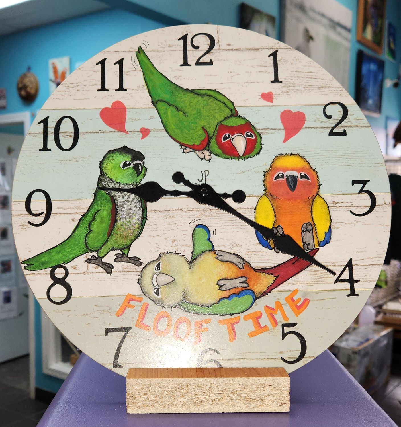 Floofs Clock