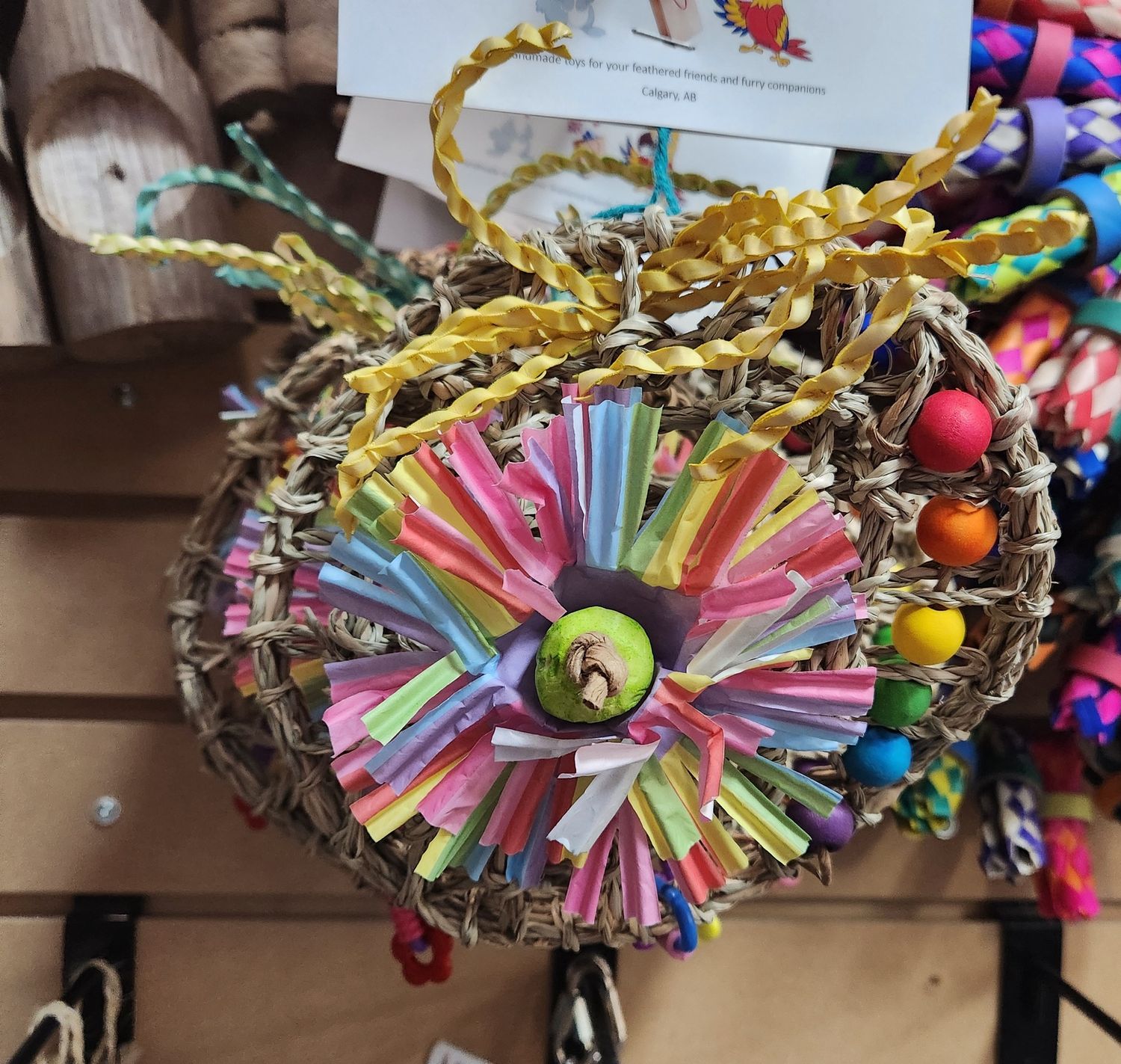 Round Bird Mat