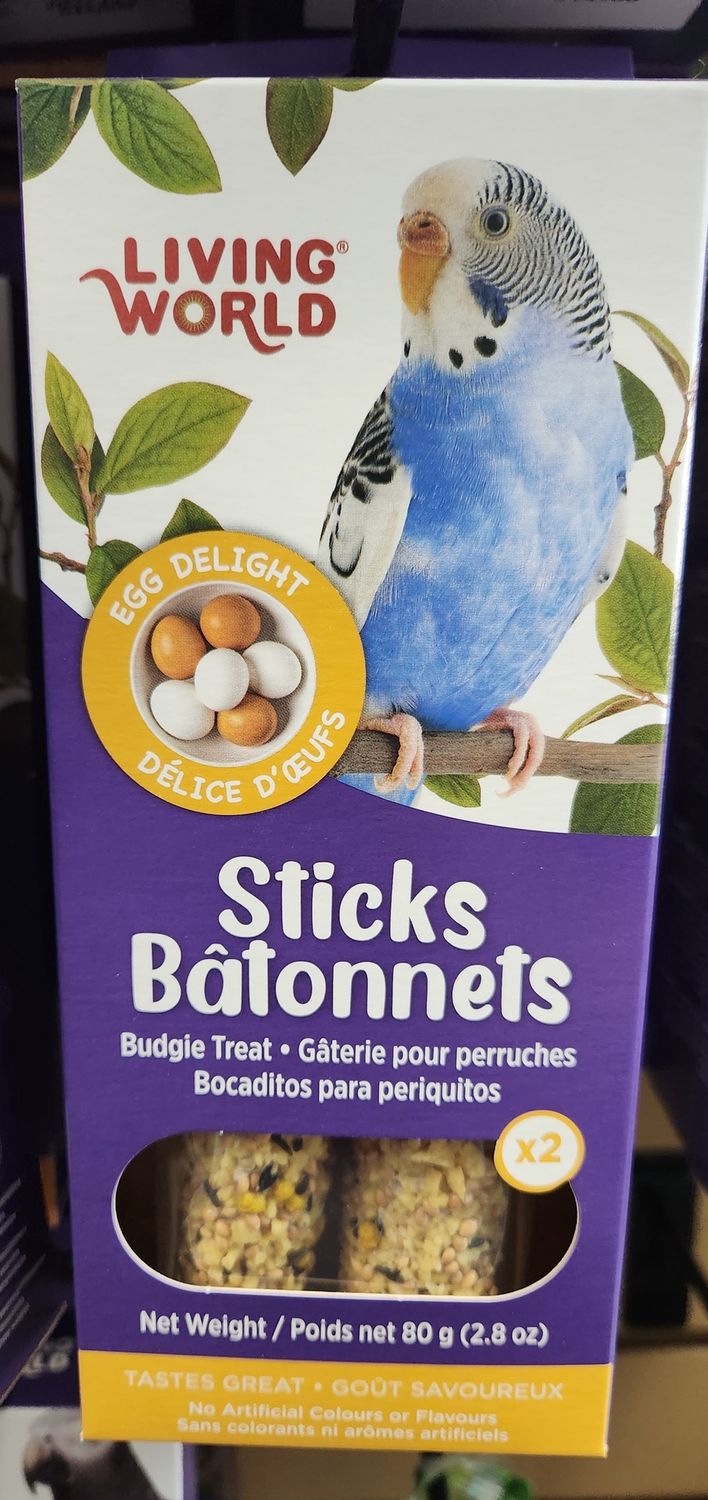 Budgie Egg sticks