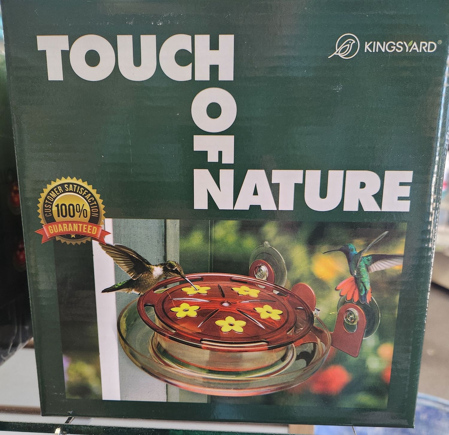 Window Hummingbird feeder