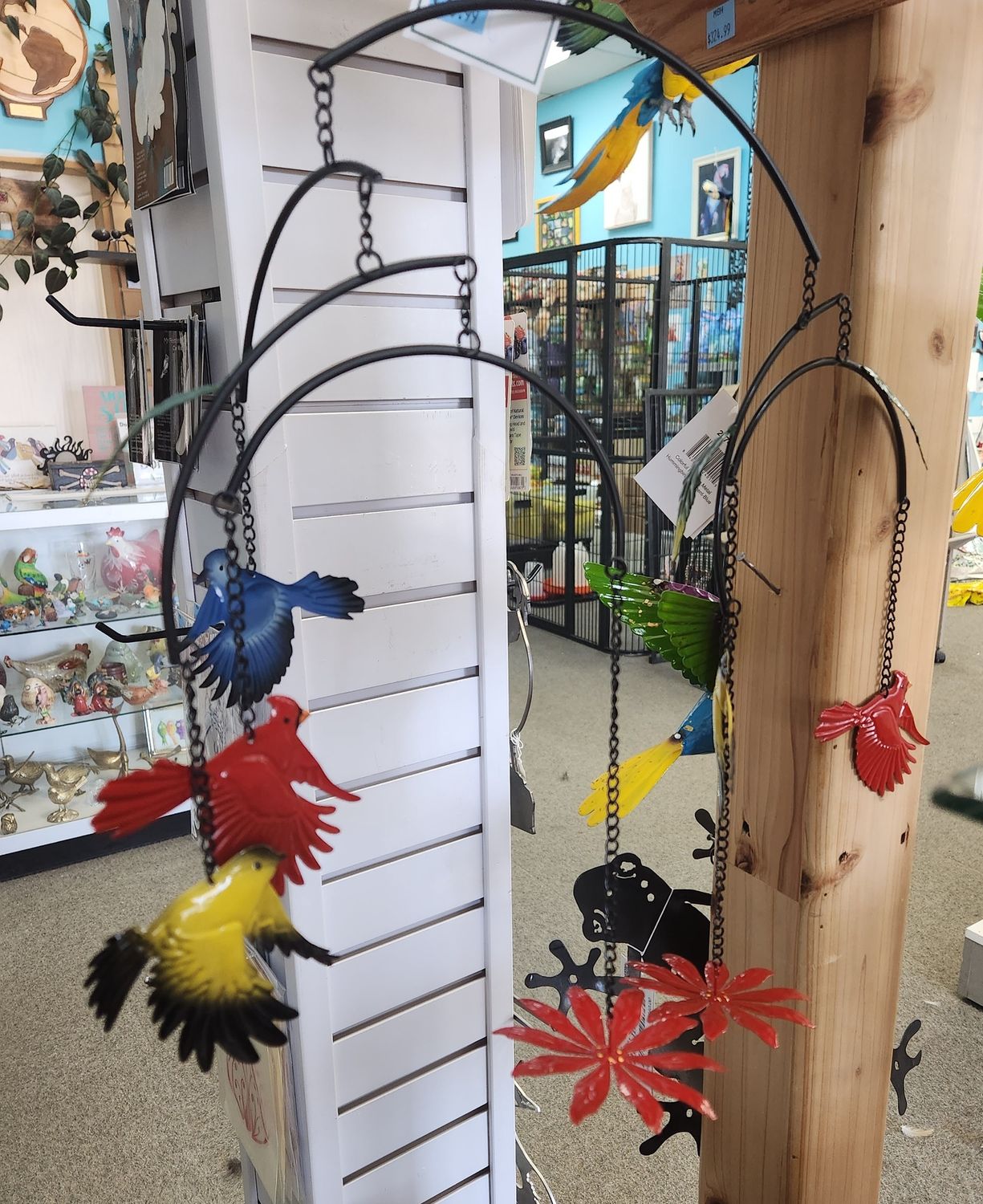 Metal Bird Sun Catcher