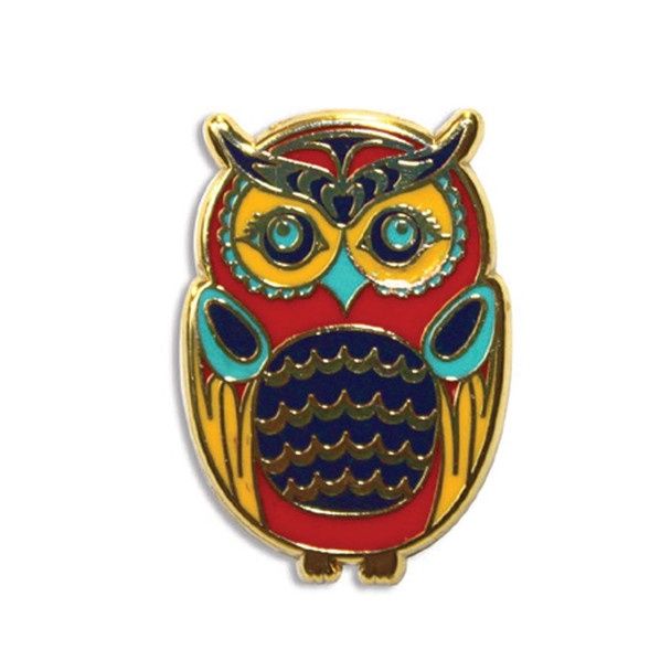 Owl Enamel Pin