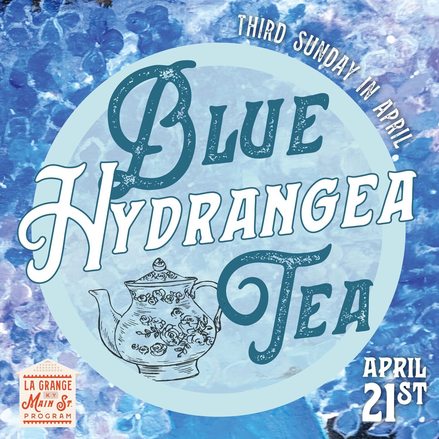 2024 Blue Hydrangea Tea