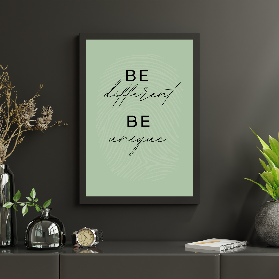 Be Different, Be Unique