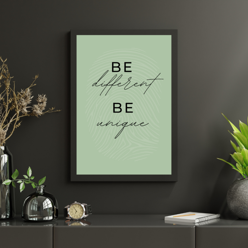 Be Different, Be Unique