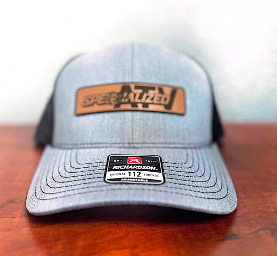 GREY SPATV SNAP BACK HAT W BLACK MESH BACK