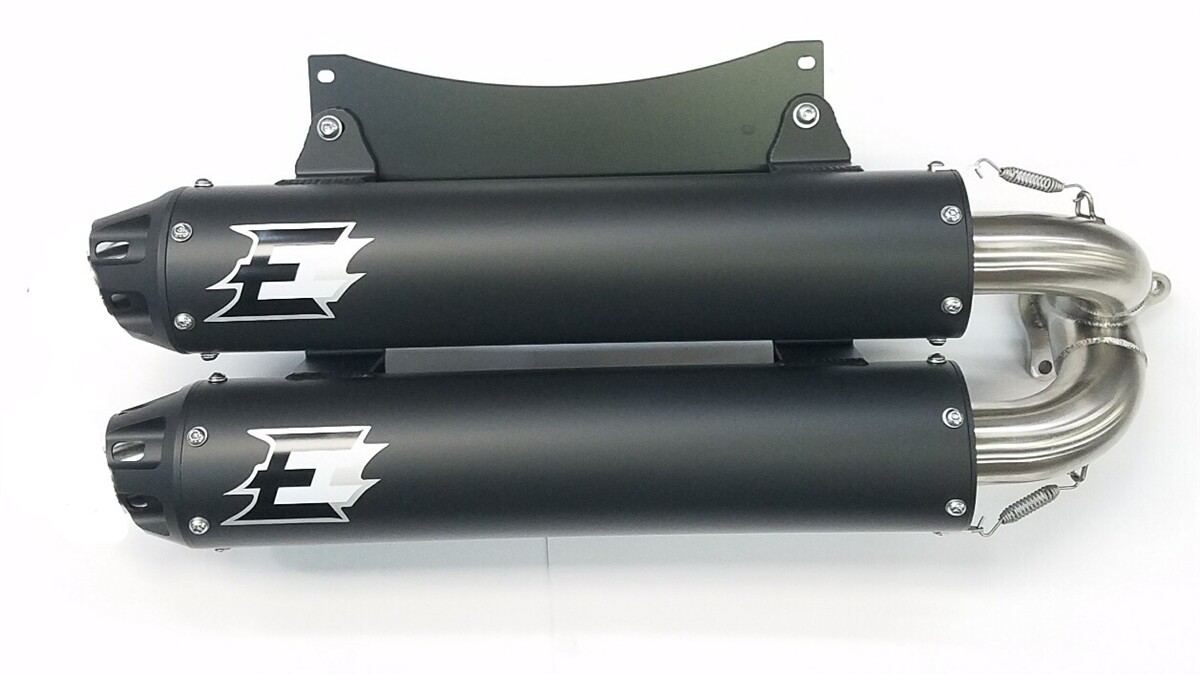 Empire Industries Dual Slip On Exhaust for Polaris RS1