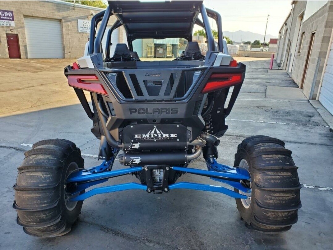 Empire Industries Dual Slip on Exhaust for Polaris Pro XP – Turbo R