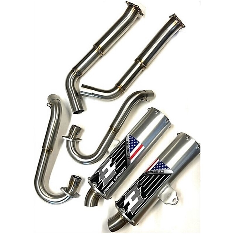 Empire Industries XT Series Full Exhaust for 2006-2014 Yamaha Raptor 700