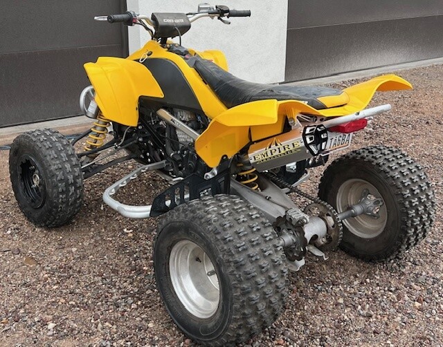 Empire Industries Gen 2 CAN-AM DS 450 Full Exhaust System Empire Industries Gen 2 CAN-AM DS 450 Full Exhaust System