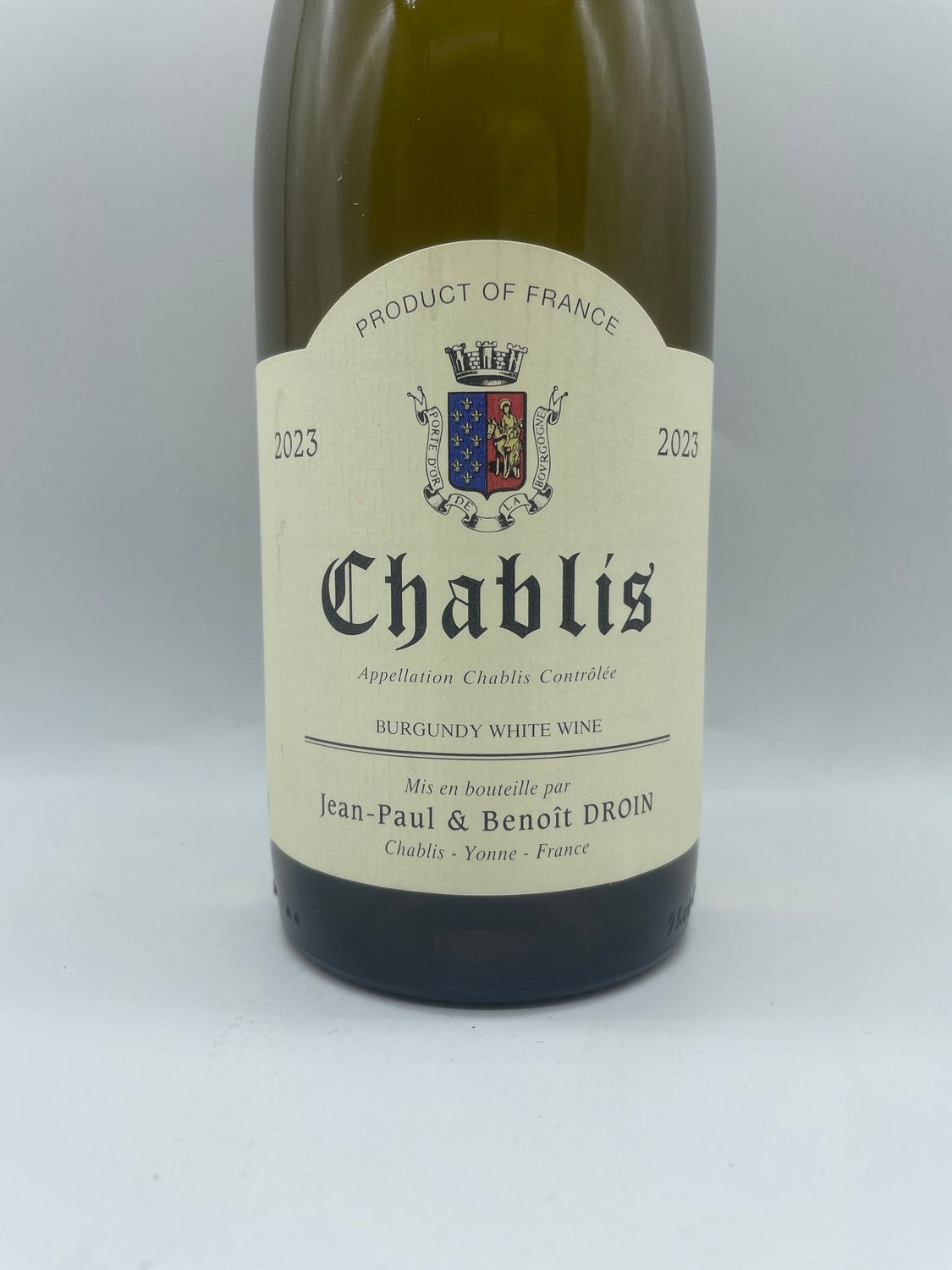 Chablis 2023 JP &amp; Benoît Droin
