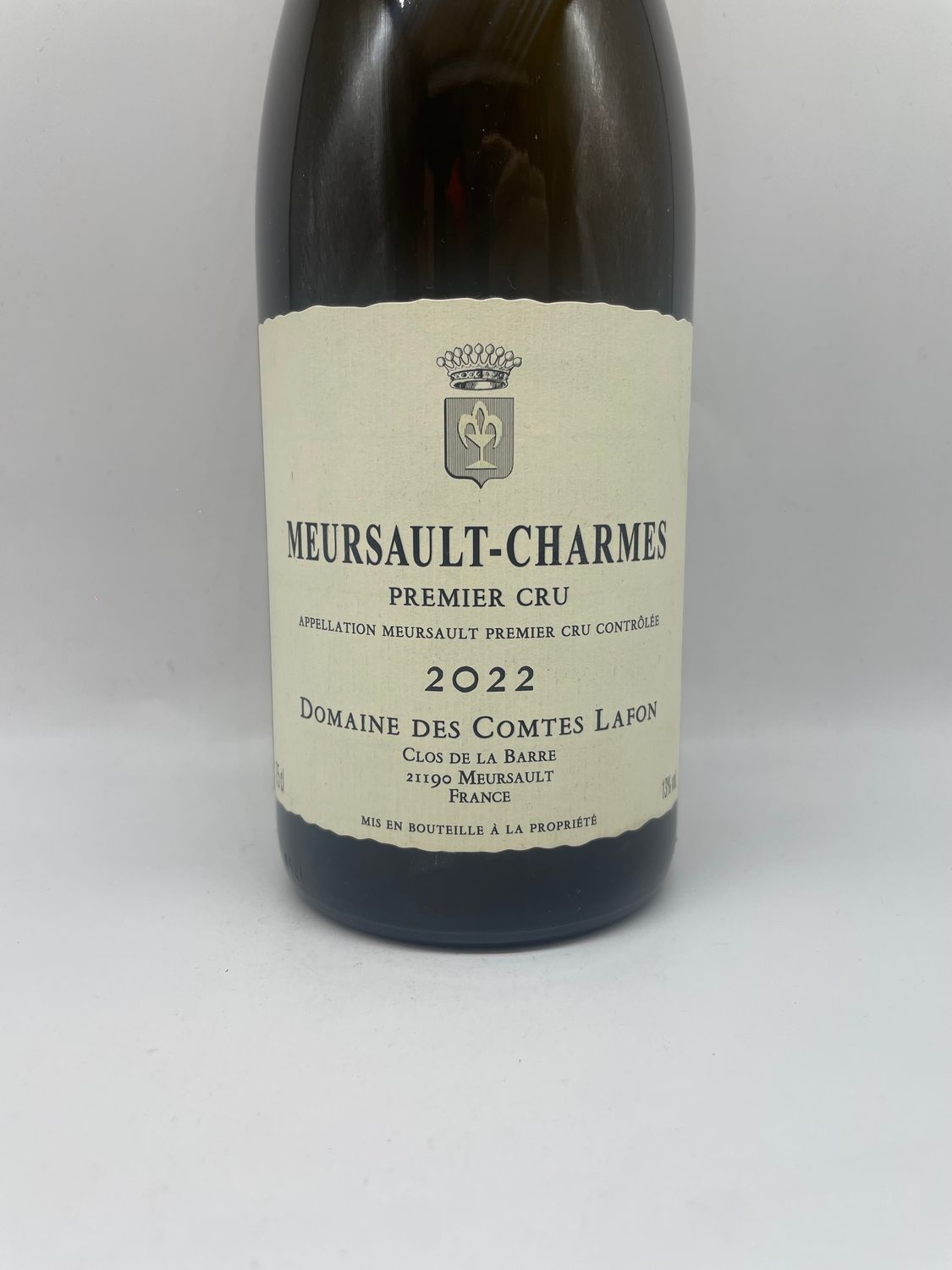Meursault 1er Cru "Les Charmes" 2022 Comtes Lafon