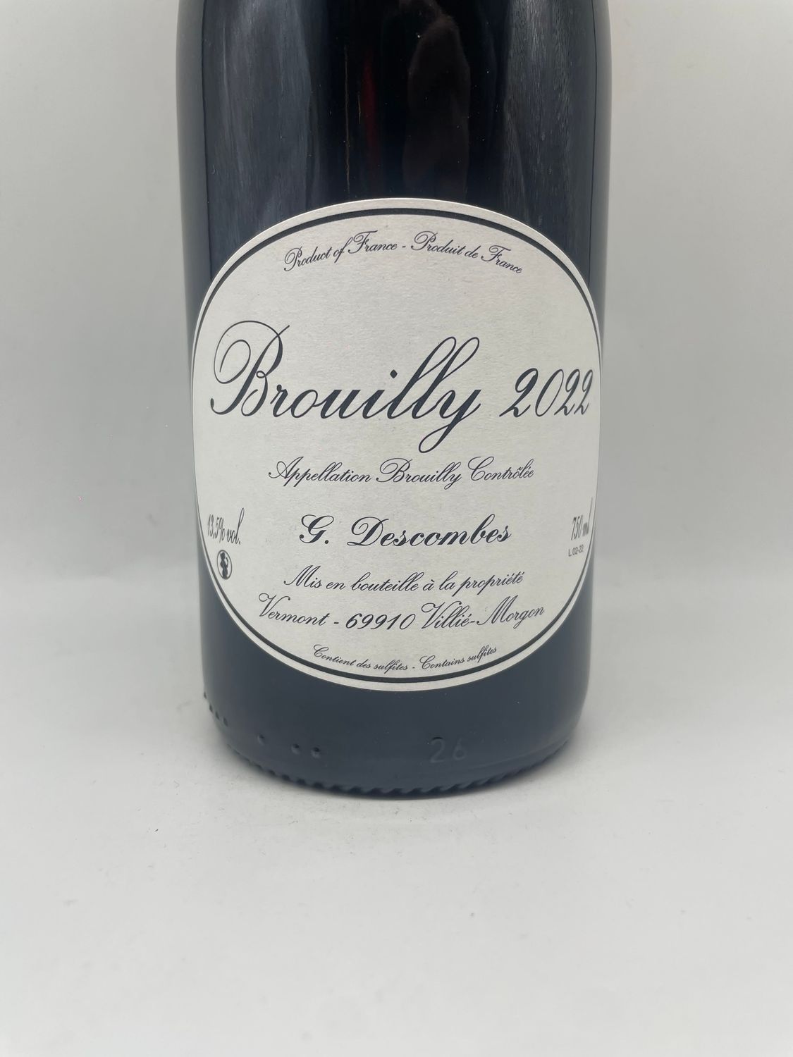 Brouilly "Vieilles Vignes" 2022 Georges Descombes