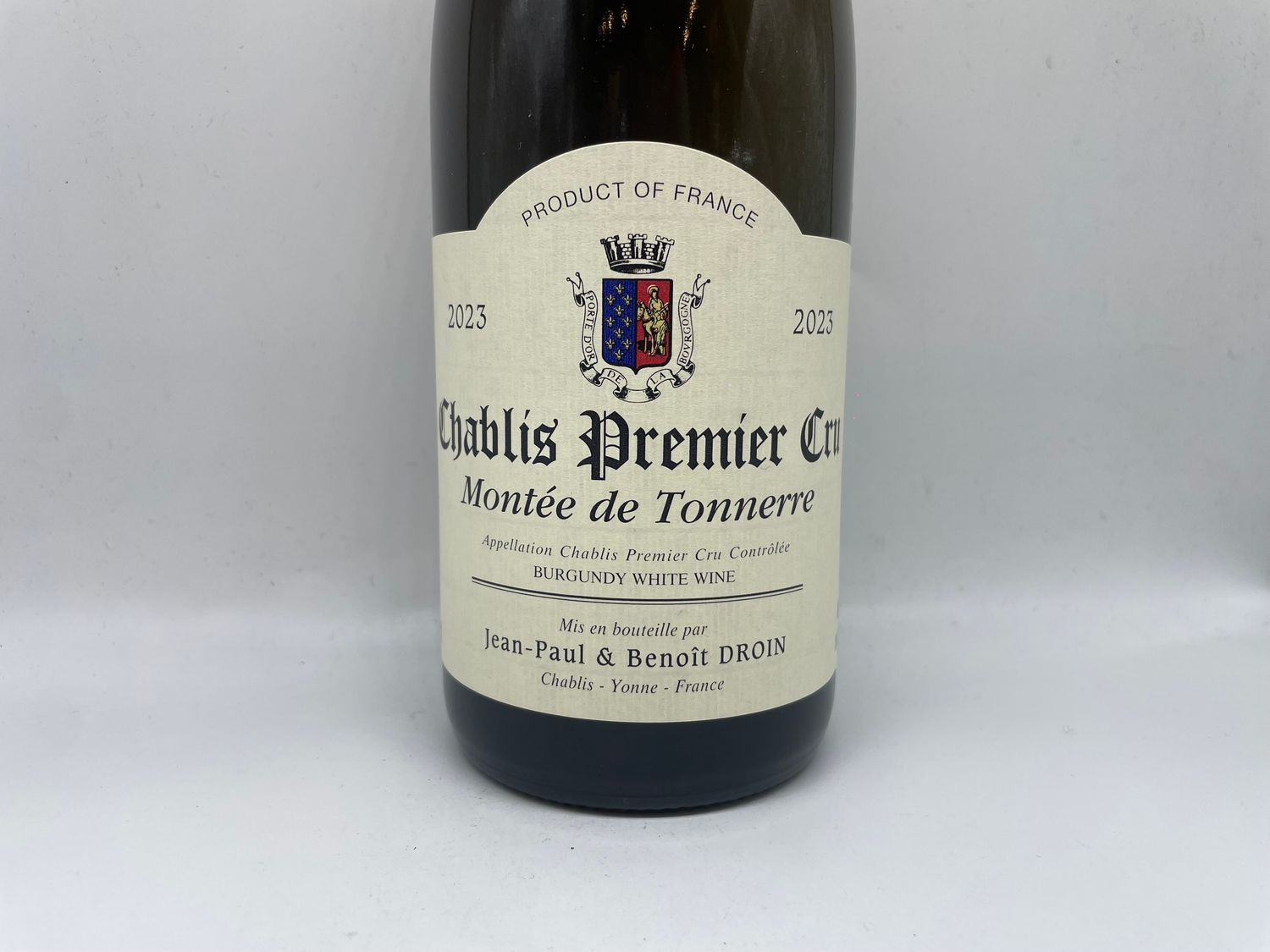 Chablis 1er Cru "Montée de Tonnerre" 2023 Droin