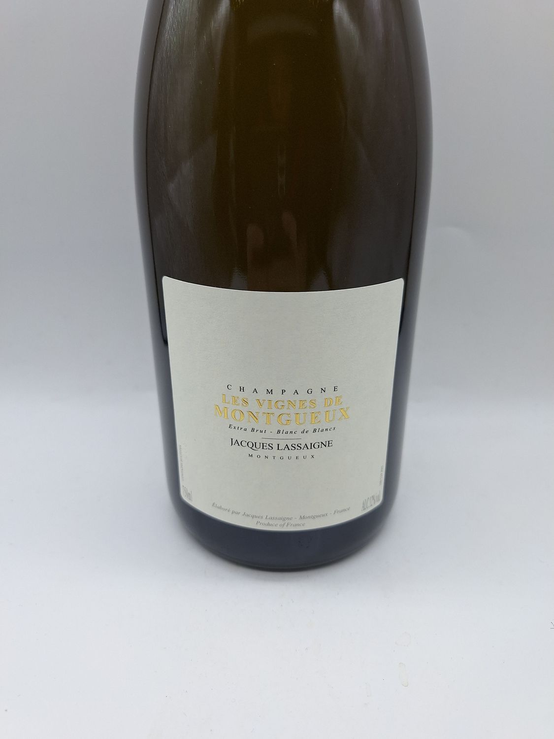 Champagne Extra-Brut "Les Vignes de Montgueux" Jacques Lassaigne