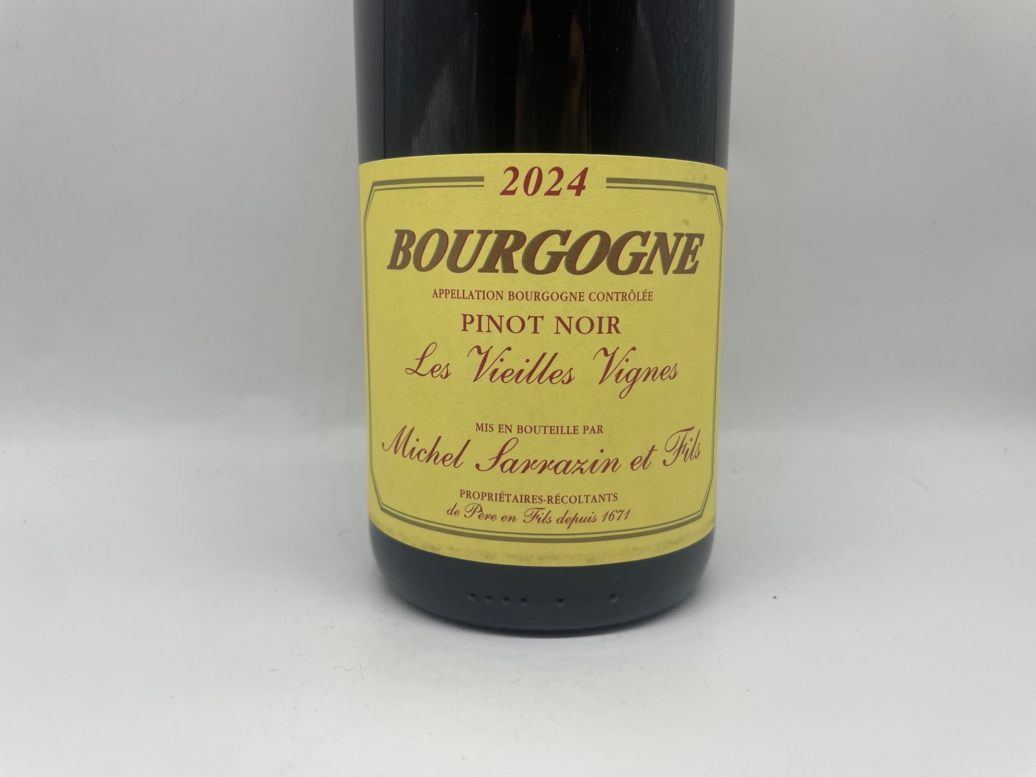 Bourgogne Vieilles Vignes 2024 Michel Sarrazin