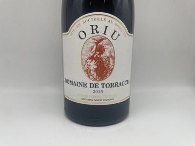 Corse - Porto Vecchio "Oriu" 2015 Domaine de Torraccia
