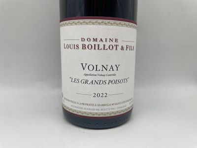 Volnay "Les Grands Poisots" 2022 Louis Boillot &amp; Fils