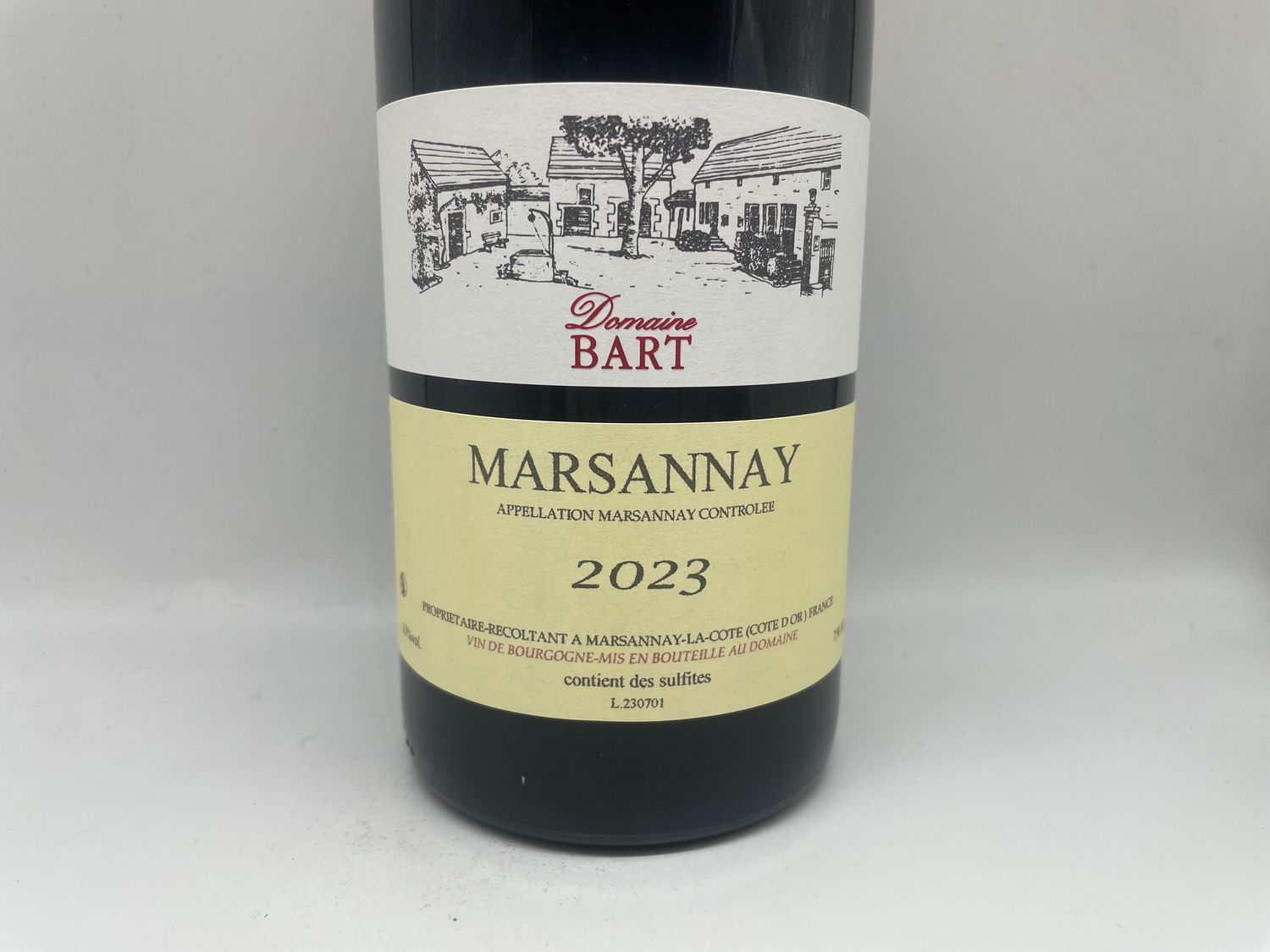 Marsannay Rouge 2023 Domaine Bart