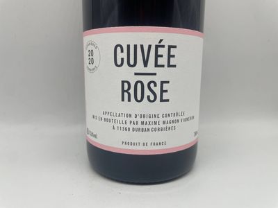 Languedoc Corbières " Cuvée Rose" 2020 Maxime Magnon
