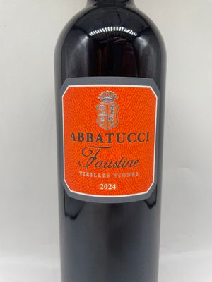 Corse "Faustine" Vieilles Vignes 2024 Comte Abbatucci