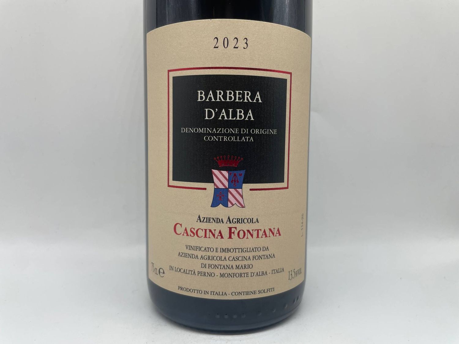Italie - Barbera d'Alba 2023 Cascina Fontana