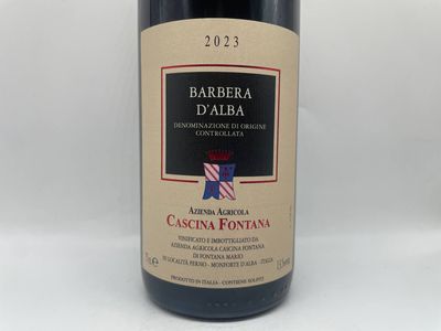Italie - Barbera d'Alba 2023 Cascina Fontana