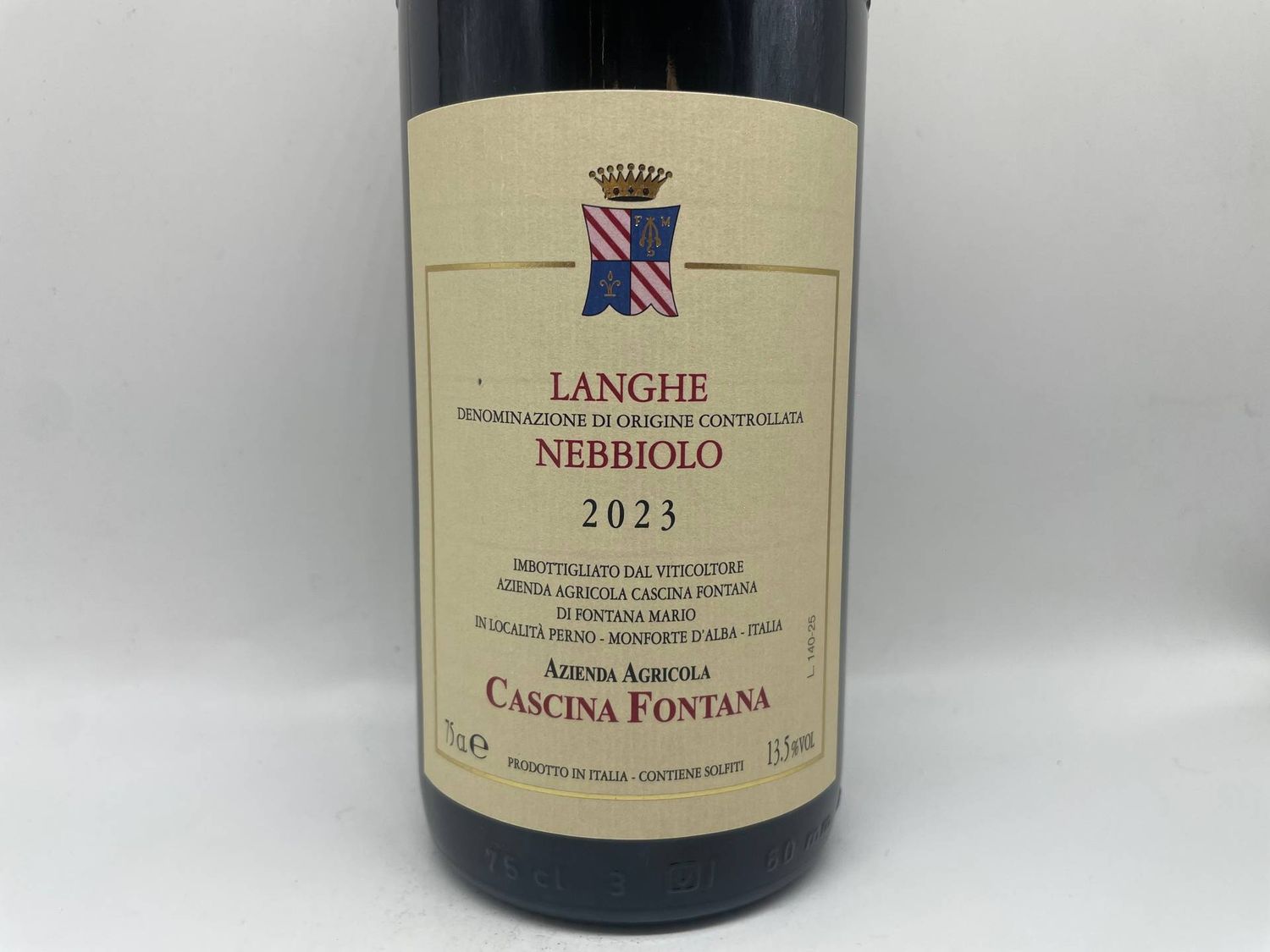 Italie - Langhe Nebbiolo 2023 Cascina Fontana