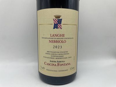 Italie - Langhe Nebbiolo 2023 Cascina Fontana