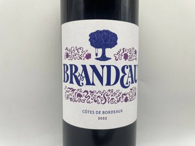 Côtes-de-Bordeaux "Brandeau" 2022 Château Brandeau