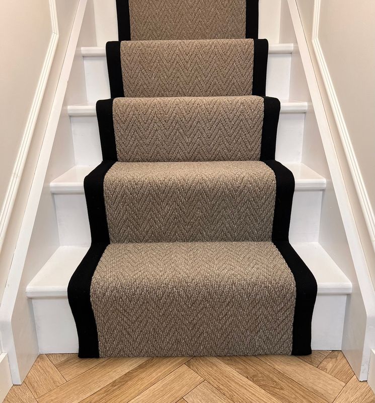 HAVANNA COLLECTION - Taupe with Taped Edging