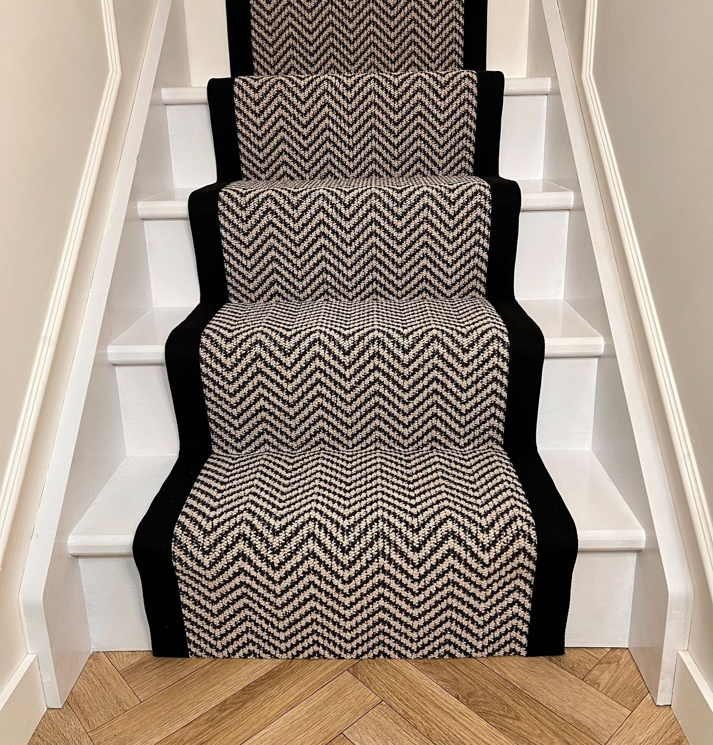 CHILE COLLECTION - Black/Beige with Taped Edging