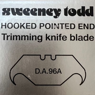 HEAVY DUTY HOOKED BLADES