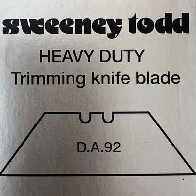 HEAVY DUTY STRAIGHT BLADES