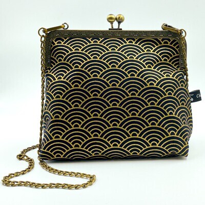 ​PETIT SAC A MAIN VINTAGE "SEIGAIHA"