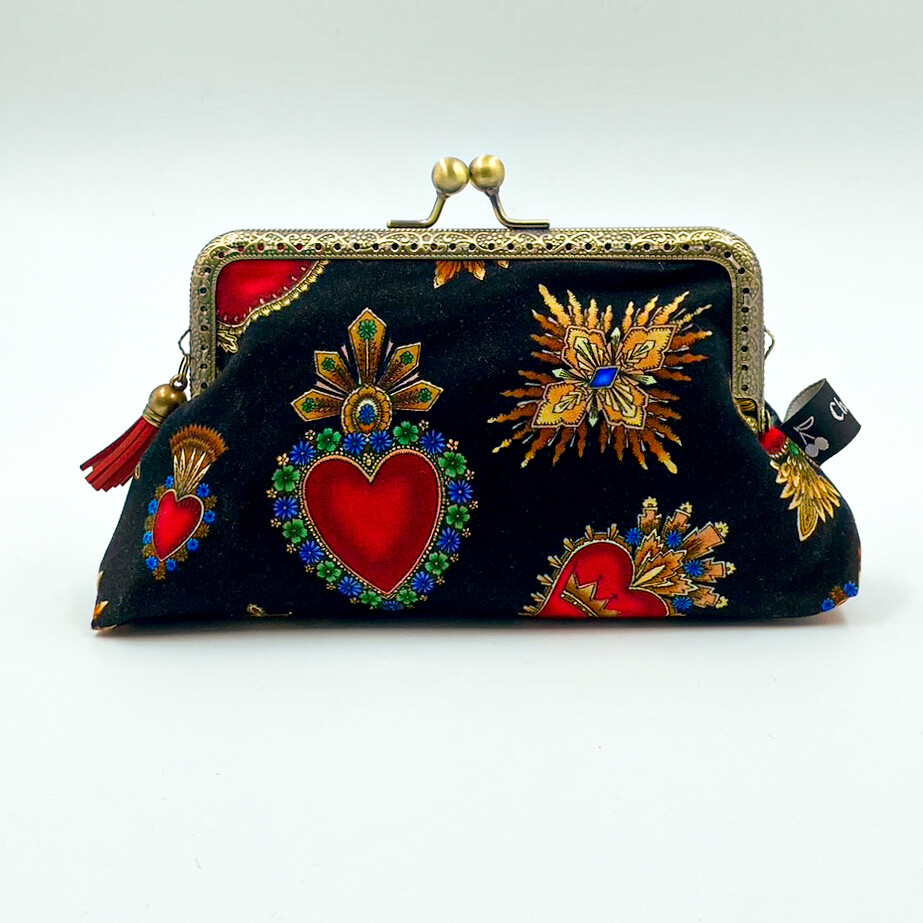GRAND ​PORTE MONNAIE VINTAGE "EX-VOTO"