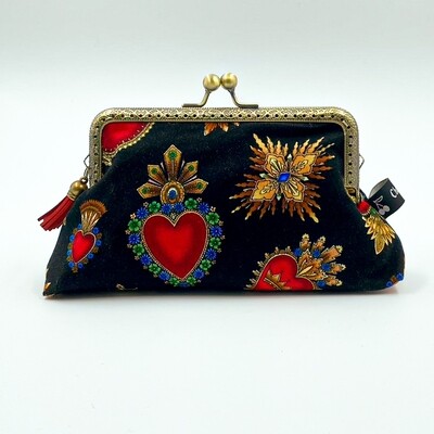 GRAND ​PORTE MONNAIE VINTAGE "EX-VOTO"