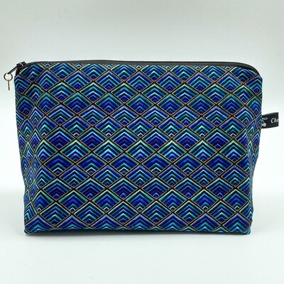 MOYENNE TROUSSE DE TOILETTE  MOYENNE TROUSSE DE TOILETTE "ART DECO"