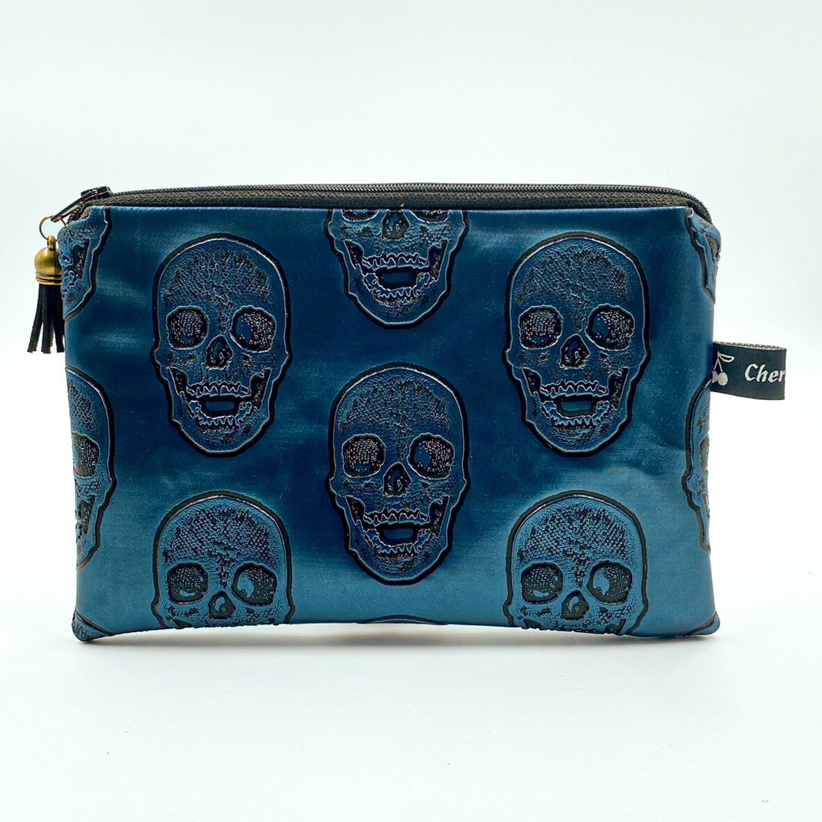 TROUSSE A TOUT "TETE DE MORT BLEU"