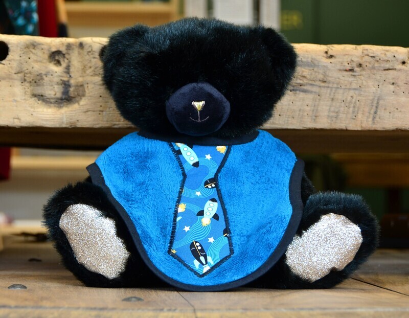BAVOIR CRAVATE "BLUE ROCKETS"