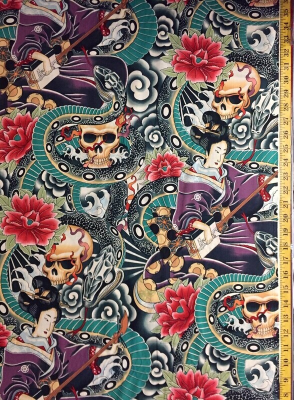 005-GEISHA TETE DE MORT