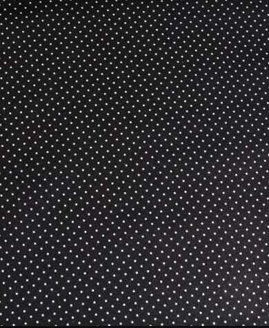 036-POIS BLANCS FOND NOIR 2mm
