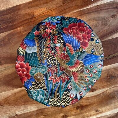 CHARLOTTE DE DOUCHE PAON ROUGE DORÉ CHARLOTTE DE DOUCHE PAON ROUGE DORÉ