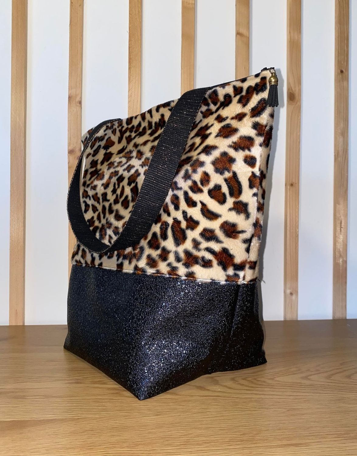 MAXI SAC - CABAS "LEOPARD"