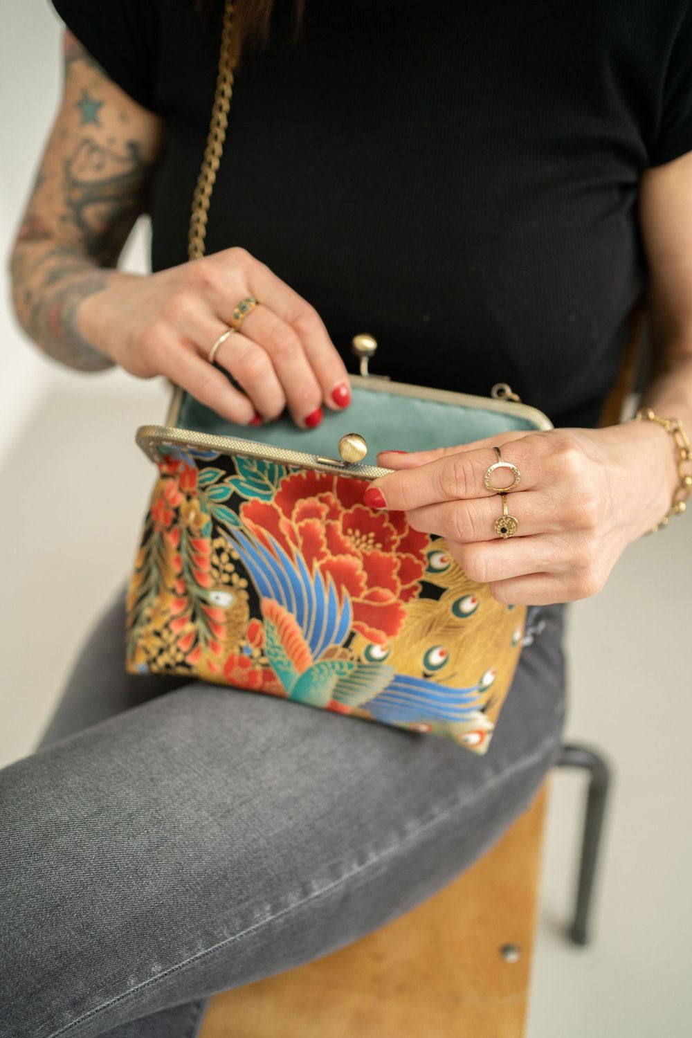 ​PETIT SAC A MAIN VINTAGE PERSONNALISÉ