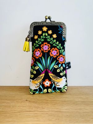ETUI A LUNETTES VINTAGE "BIRD"