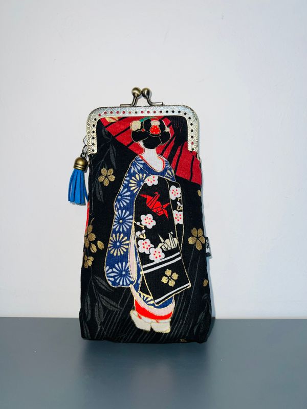 ETUI A LUNETTES VINTAGE "JAPONAISE"