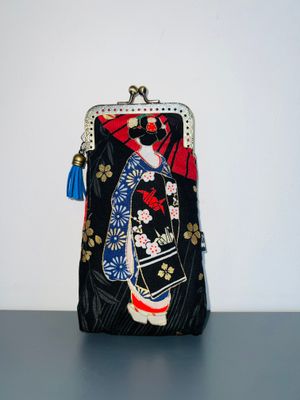 ETUI A LUNETTES VINTAGE "JAPONAISE"